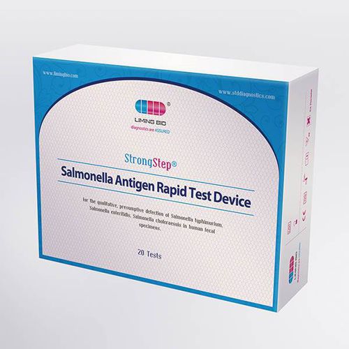 Test rapido della Salmonella - StrongStep® - Nanjing Liming Bio-products Co., Ltd. - della febbre tifoide / per antigeni / della Salmonella typhimurium