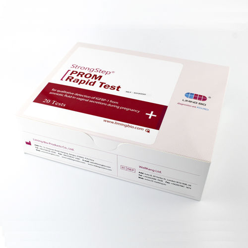 Test rapido di gravidanza - 500170 - Nanjing Liming Bio-products Co., Ltd. - IGFBP-1 / di siero / di secrezioni vaginali