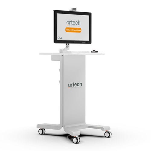 Carrello per telemedicina mobile - ÇİZGİ TEKNOLOJİ ELEKTRONİK TASARIM VE ÜRETİM A.Ş. - point of care