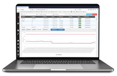 Applicazione web per registratore di temperatura - Thermotrack Online - PROGES PLUS - di gestione / di condivisione / di archiviazione