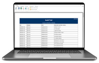 Modulo software per registratore di temperatura - CFR21 - PROGES PLUS - di controllo / di tracciabilità