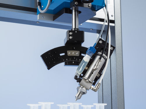 Distributore per fluidi robotizzato - RV Series - Nordson EFD - da tavolo / USB