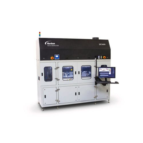 Sistema di ispezione automatizzato - AMI DF2400/FACTS2 C-SAM® - Nordson EFD - per il settore medico / di grande capacità / autonomo