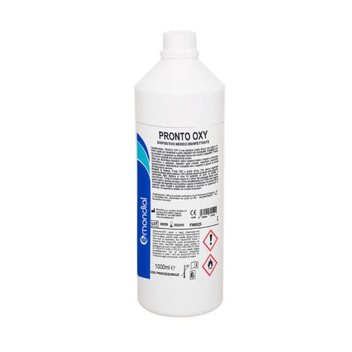 Disinfettante per dispositivi medici - PRONTO OXY - Mondial - liquido / 1000 ml