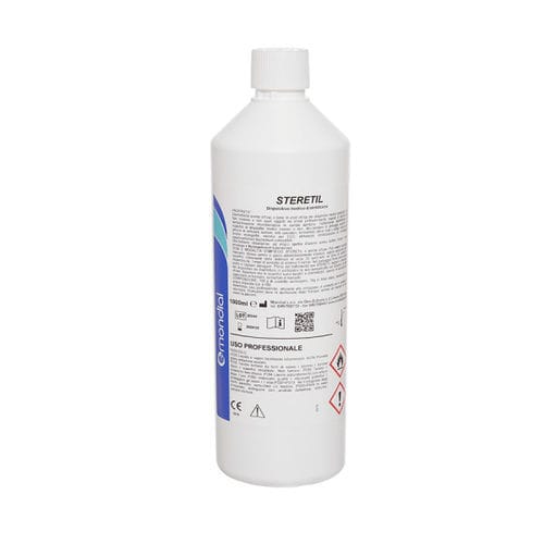Disinfettante per dispositivi medici - STERETIL  - Mondial - per pavimenti e altre superfici / liquido / 1000 ml