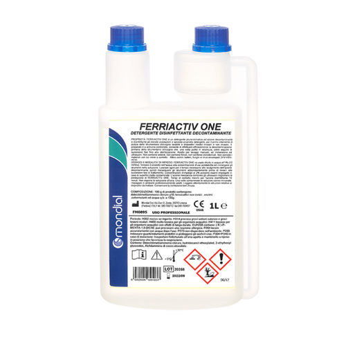 Disinfettante per dispositivi medici - FERRIACTIV ONE - Mondial - in schiuma / 1000 ml