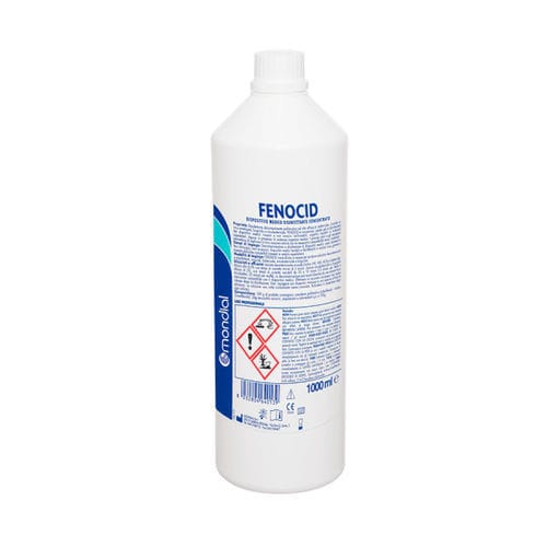 Disinfettante per dispositivi medici - FENOCID - Mondial - per pavimenti e altre superfici / liquido / 1000 ml