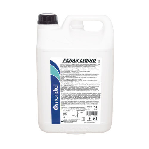 Disinfettante per dispositivi medici - PERAX LIQUID  - Mondial - liquido / 5000 ml / a base di acido peracetico