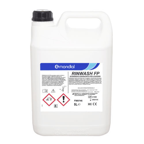 Detergente liquido - RINWASH FP - Mondial - 5000 ml / per strumenti medici / per lavatrice-disinfettatrice
