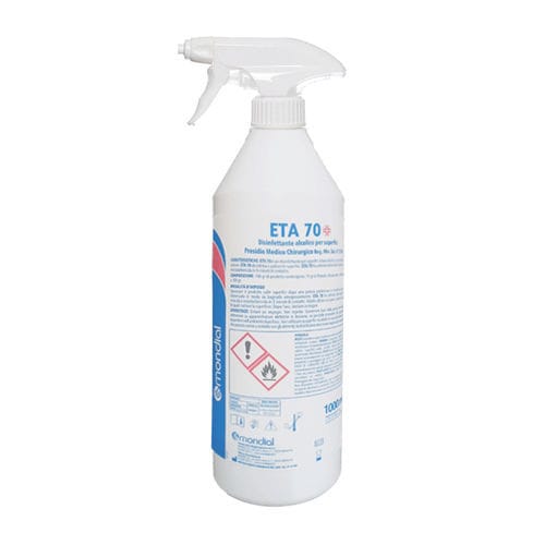Disinfettante per pavimenti e altre superfici - ETA 70 SPRAY - Mondial - liquido / 1000 ml / a base di alcol
