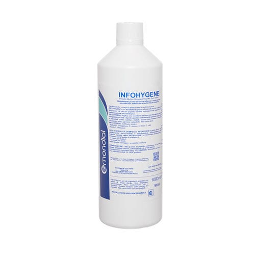 Disinfettante per pavimenti e altre superfici - INFO HYGENE - Mondial - liquido / 1000 ml / a base di ammonio