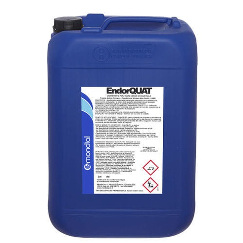 Disinfettante per pavimenti e altre superfici - ENDORQUAT - Mondial - liquido / a base di alcol / a base di cloro
