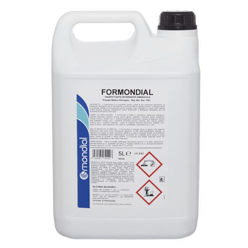 Detergente disinfettante - FORMONDIAL 5000 ML - Mondial - liquido / 5000 ml / a base di cloruro di benzalconio