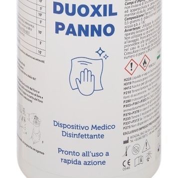 Salvietta disinfettante per dispositivi medici - DUOXIL PANNO - Mondial - 80 pezzi