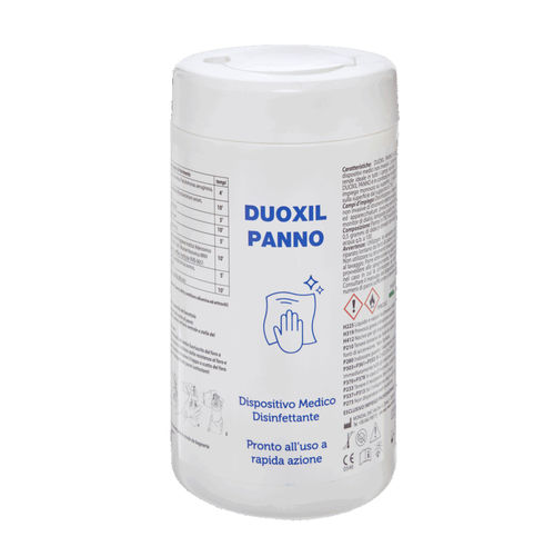 Salvietta disinfettante per dispositivi medici - DUOXIL PANNO - Mondial - 80 pezzi