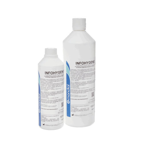 Disinfettante per pavimenti e altre superfici - INFOHYGENE - Mondial - liquido / 1000 ml / 500 mL