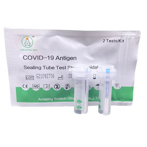 Kit di test per diagnosi COVID-19 - Amazing Biotech Co., Ltd - dell'influenza / per antigeni / per proteine nucleocapsidiche