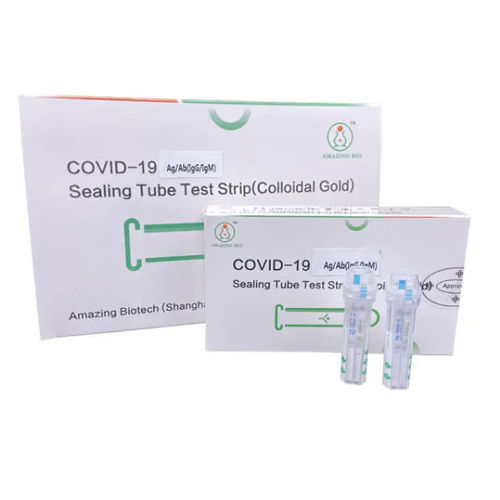 Kit di test per diagnosi COVID-19 - Amazing Biotech Co., Ltd - dell'influenza / per proteine nucleocapsidiche / d'IgG