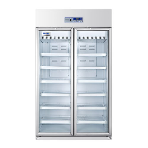 Frigorifero per farmacie - HYC-940 - Haier Biomedical - ad armadio / 2 porte / con porta in vetro