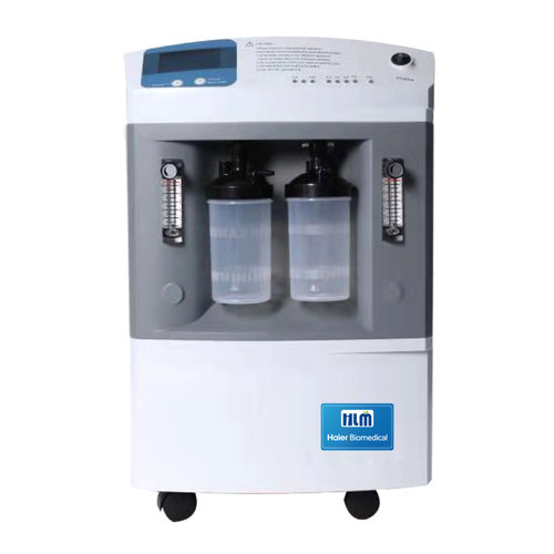 Concentratore di ossigeno medico - JAY-10W - Haier Biomedical - con rotelle / a flusso continuo / 2 serbatoi