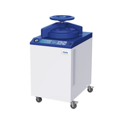 Sterilizzatore medico a vapore saturo - HRLM-80 - Haier Biomedical - con rotelle / automatico