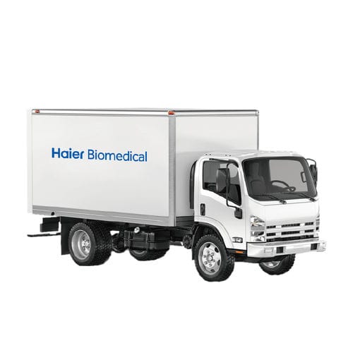Unità mobile ospedaliera per trasporto di vaccini - Haier Biomedical - furgone / refrigerata