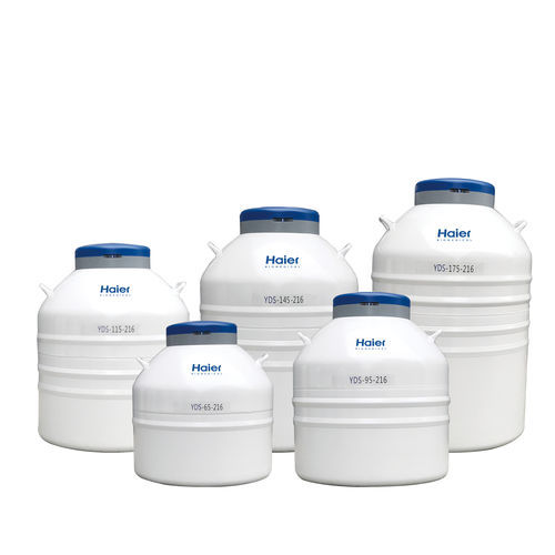 Contenitore in alluminio - YDS series - Haier Biomedical - ad azoto liquido / sottovuoto / di grandi dimensioni