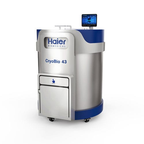 Serbatoio di crioconservazione per istopatologia - CryoBio 43 - Haier Biomedical - per medicina legale / per biobanche