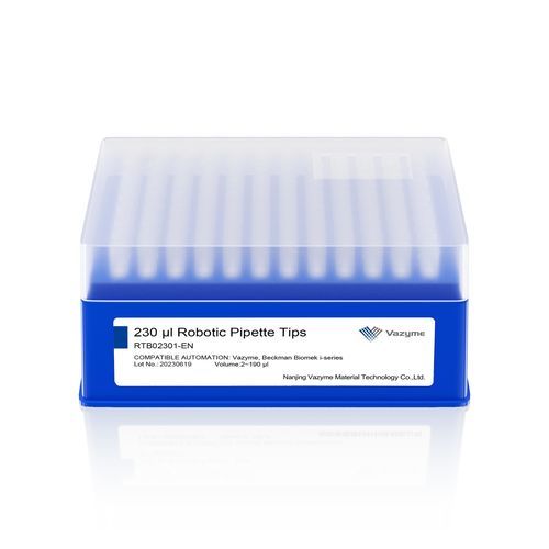 Puntale di pipetta sterile - RTB02301 - Vazyme - con filtro / trasparente / per robot