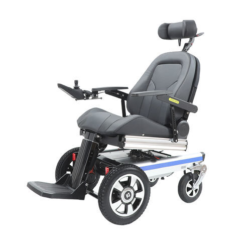 Sedia a rotelle elettrica - Kmini - Nanjing Kangni Smart Technology Co., Ltd. - da esterno / da interno / pieghevole