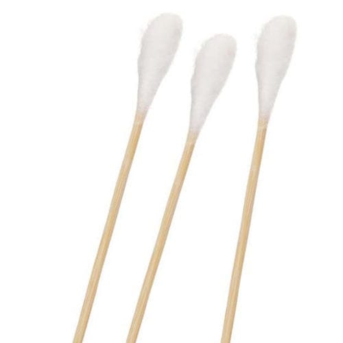 Tampone in plastica - Hubei Qianjiang Kingphar Medical Material - in cotone / in legno / sterile