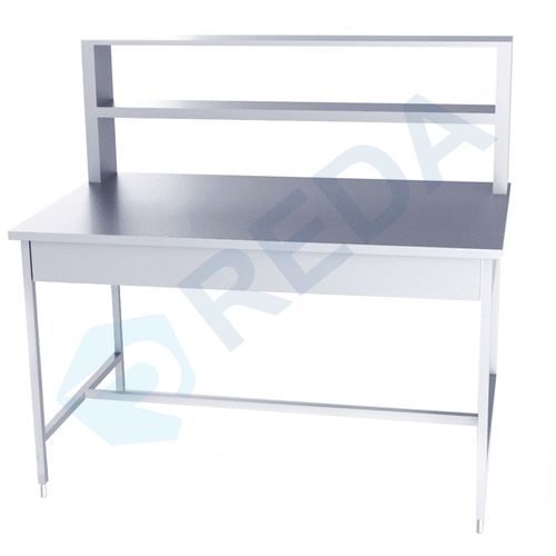 Tavolo di confezionamento di strumenti medici e chirurgici - 2e-50010 - Reda - rettangolare / in acciaio inossidabile