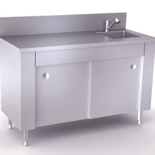 Tavolo per bebè - 2e-52001 - Reda - rettangolare / pediatrico / con lavandino