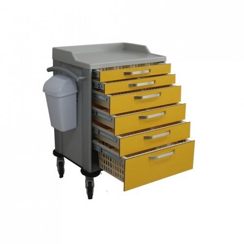 Carrello medico - 2e-08003 - Reda - per uso generale / multifunzione / in plastica