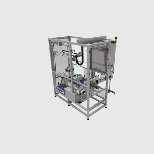 Inscatolatrice automatica - Albertina Machinery - a pavimento / per l'industria farmaceutica / sigillatrice