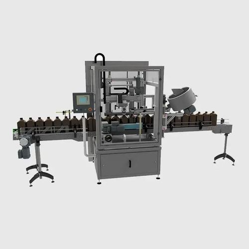 Sistema di incapsulamento per bottiglie - CAPLINE DYNAMIC - Albertina Machinery - per l'industria farmaceutica / rotativo / da terra