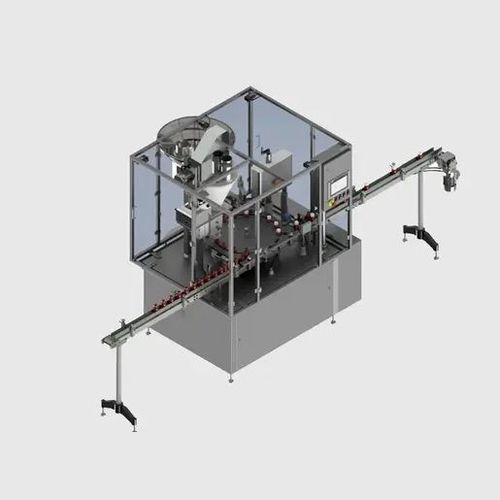 Sistema di riempimento e di sigillatura per l'industria farmaceutica - POWDERLINE - Albertina Machinery - girevole