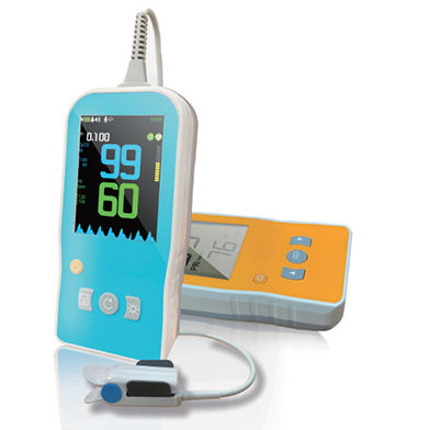 Pulsossimetro palmare - SatLite - Zug Medical Systems - medico / con capnografo / blu