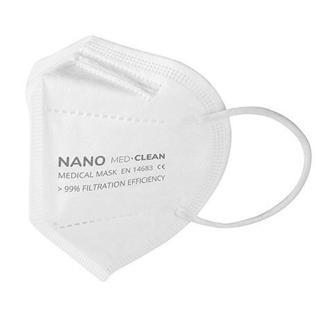 Mascherina di protezione senza valvola - Nano Medical - semimaschera / per adulti / unisex