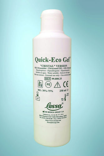 Gel a ultrasuoni trasparente - 9980025 - Lessa