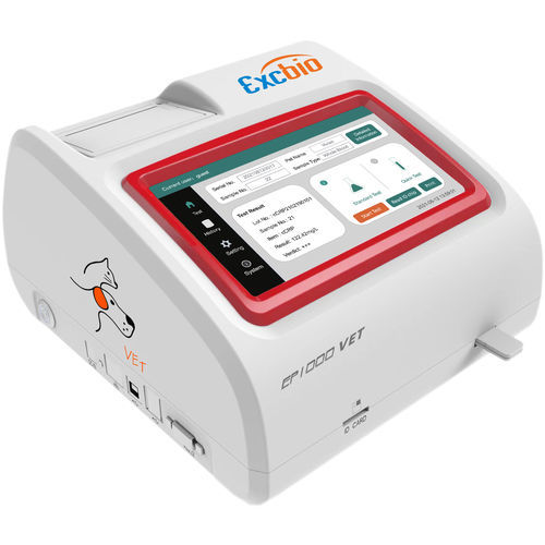 Analizzatore immunologico automatico - EP1000VET - GUANGZHOU EXCBIO TECHNOLOGY CO.,LTD - per diagnosi clinica / veterinario / per test di immunofluorescenza