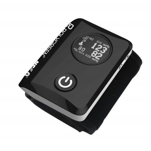 Sfigmomanometro elettronico automatico - KP-6020 - Polygreen - per polso / Bluetooth