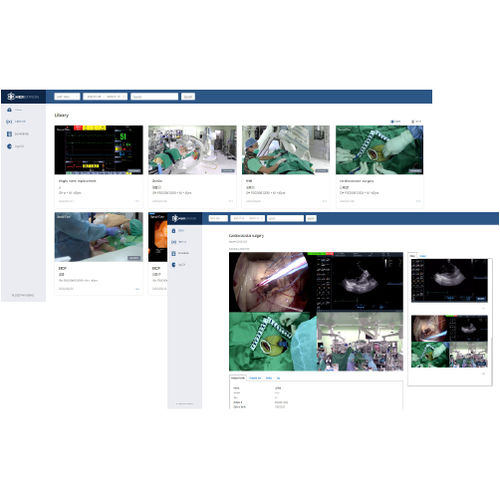 Software di gestione - MEDISTATION - Twin Beans Corporation - di streaming video / per diagnostica per immagini / chirurgico