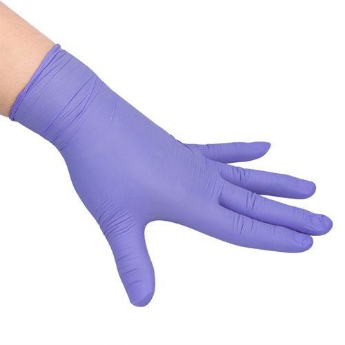 Guanto in nitrile - Hebei Cangsu Medical Products Technology - senza lattice / da esame / da laboratorio