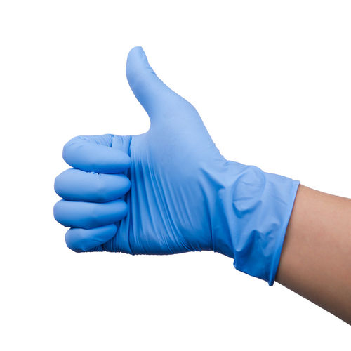 Guanto in nitrile - Hebei Cangsu Medical Products Technology - senza lattice / da esame / per camera bianca