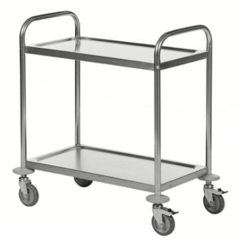 Carrello ospedaliero - KM60350 - Kongamek - per uso generale / di trasporto / in acciaio inossidabile