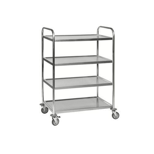 Carrello ospedaliero - KM60356 - Kongamek - per uso generale / di trasporto / in acciaio inossidabile