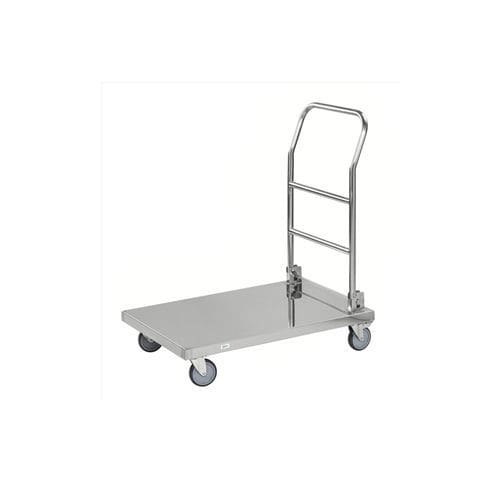 Carrello ospedaliero - KM60360 - Kongamek - per uso generale / per movimentazione / in acciaio inossidabile