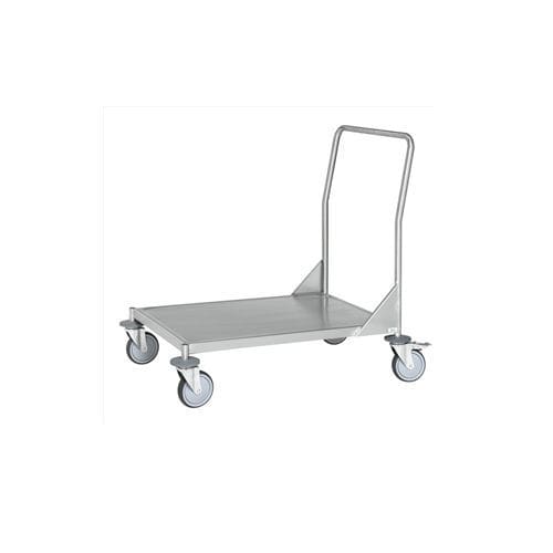 Carrello ospedaliero - KM60360MR - Kongamek - per uso generale / per movimentazione / in acciaio inossidabile