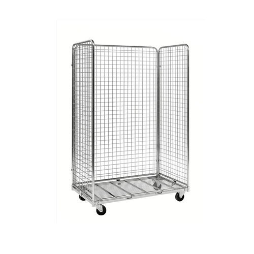 Carrello ospedaliero - KM1091 - Kongamek - per uso generale / di trasporto / in acciaio inossidabile